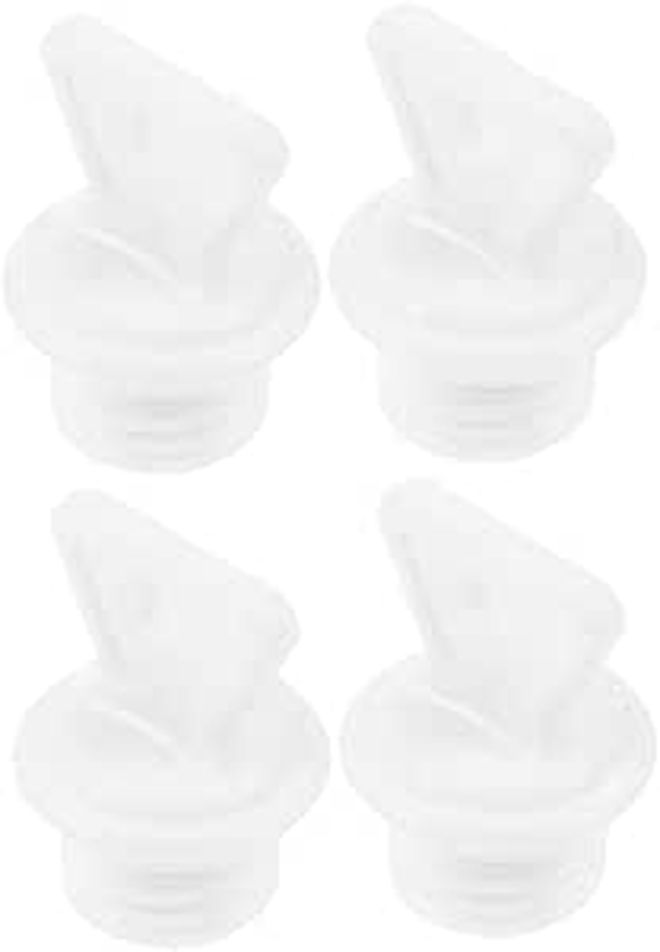 Alasum 4pcs Hot Water Bottle Stopper Sealing Plug Set Plastic Inner Diameter 2.1cm Height 1.7cm Replacement Cap - Image 1