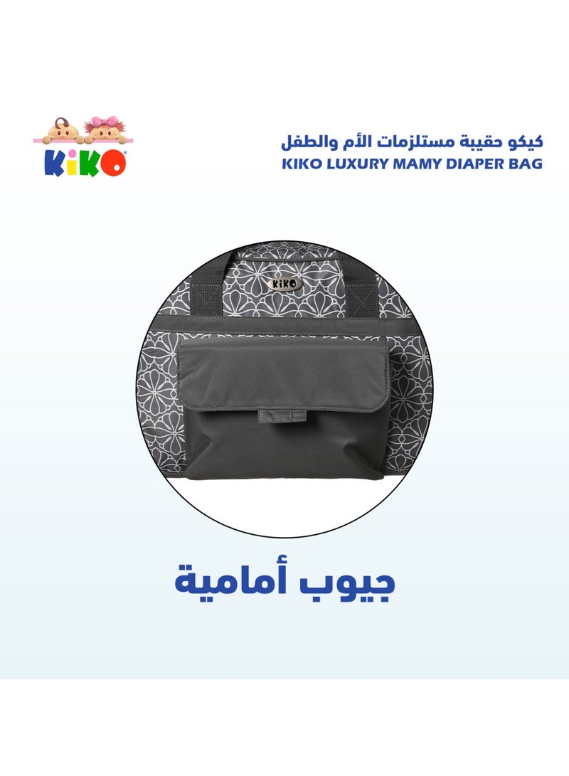 Kiko Luxury Mamy Diaper Bag - Pink - Image 4