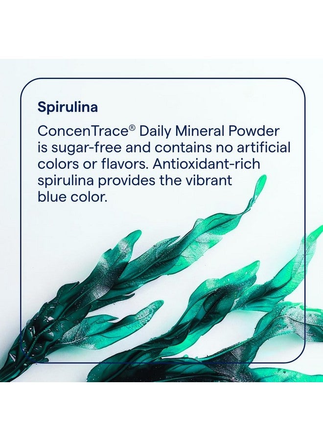 Trace Minerals ConcenTrace Mineral Powder - Full Spectrum Supplement Powder for Overall Health & Fitness - Concentrated Formula - 60 Servings - Blue Acai Flavor - Image 3