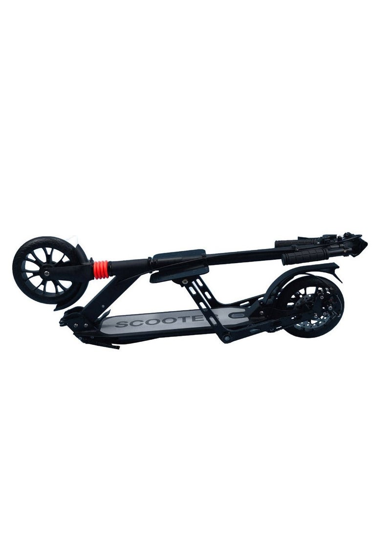 Crony - Double Foot Pedal Scooter,Non-Electric Travel Scooter For Adults&Kids&Teens,Off Road Large 8" Sturdy Urethane Wheels Escooter, Adjustable Handlebar, E-Skateboard For Men Adult Non-Electric Travel Scooter | Max Speed 16km/H | Easy Folding & Lightweight Aluminum Alloy Frame | 1-Year Warranty - Image 1