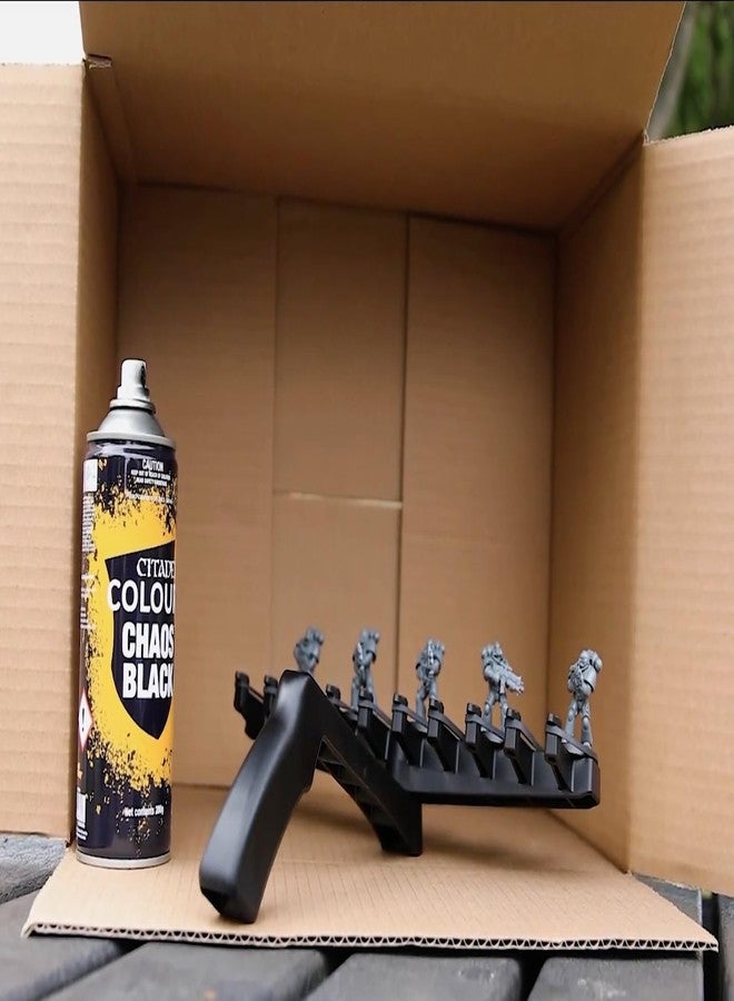 Citadel Games Workshop Citadel Bombe sous-couche - Aérosol Chaos Black - Image 4