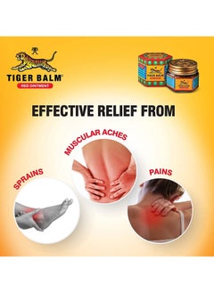Tiger Balm Pack Of 6 Red Ointment | 6 x 10g  - Image 3