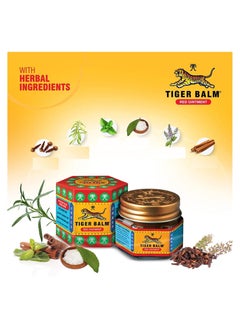 Tiger Balm Pack Of 6 Red Ointment | 6 x 10g  - Image 2