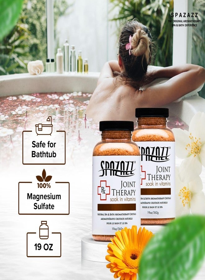 Spazazz SPZ-602 RX Therapy Crystals Container Bath Minerals, 19-Ounce, Joint Therapy Inflammation - Image 4