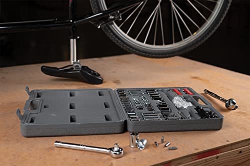 Performance Tool W1198 SAE/Metric 100-Piece Socket (1/4-Inch, 3/8-Inch & 1/2-Inch Drive) and Bit Set - Image 2