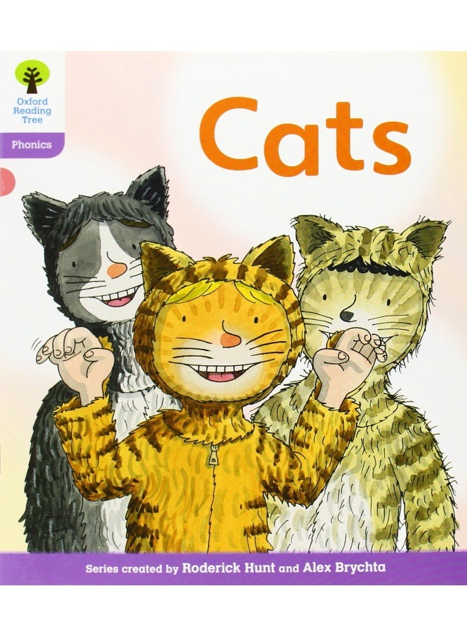 شجرة القراءة أوكسفورد: المستوى 1+: قصص فونيكس لفلوبي: القطط - Image 1