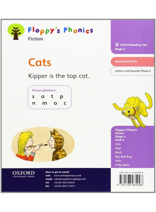 شجرة القراءة أوكسفورد: المستوى 1+: قصص فونيكس لفلوبي: القطط - Image 2