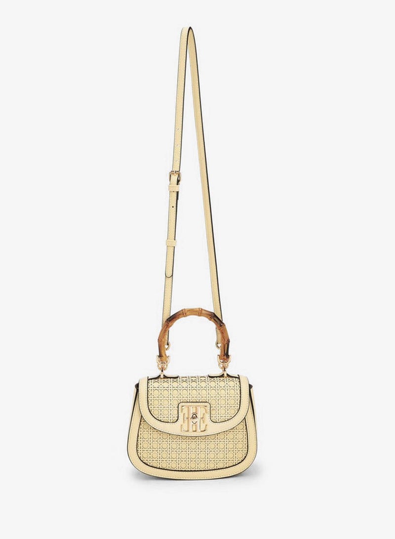 ELLE Textured Crossbody Bag With Detachable Strap - Image 2