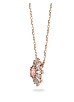 Generic Sunshine Rhodium Plated Pendant Necklace  - Image 4