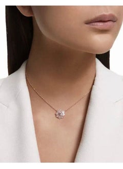 Generic Sunshine Rhodium Plated Pendant Necklace  - Image 2