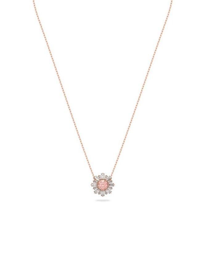 Sunshine Rhodium Plated Pendant Necklace  - Image 3