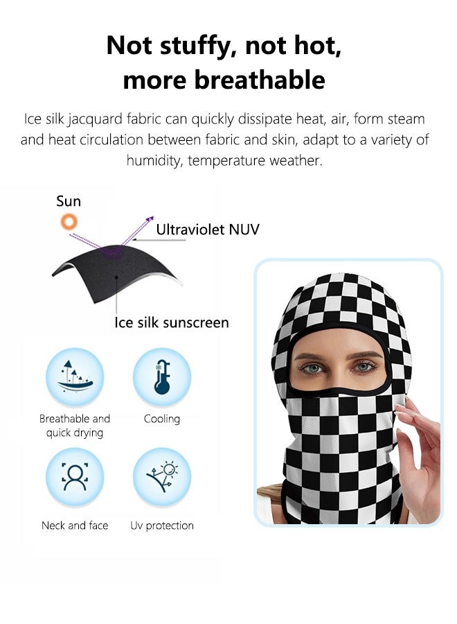 أوكيوز خوذة دراجة نارية قناع الوجه الكامل - Image 2