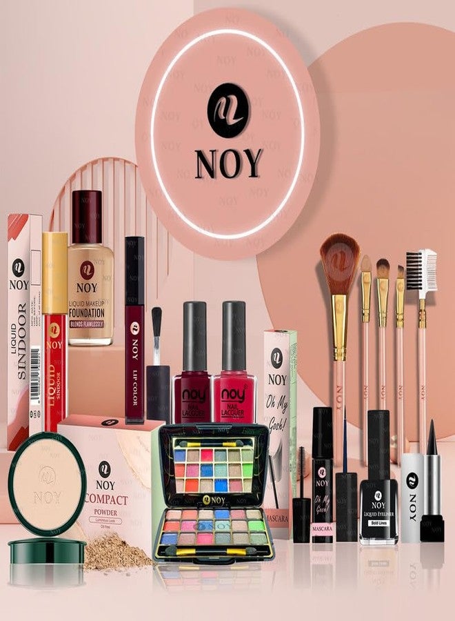 نوي مجموعة مكياج نوي إيثريال إليجانس دريمي، جمال ساحر وجذاب، مقاوم للماء بنسبة 100%، يدوم طويلاً ومقاوم للتلطخ، رقم 451 (عبوة من 15 قطعة) - Image 1