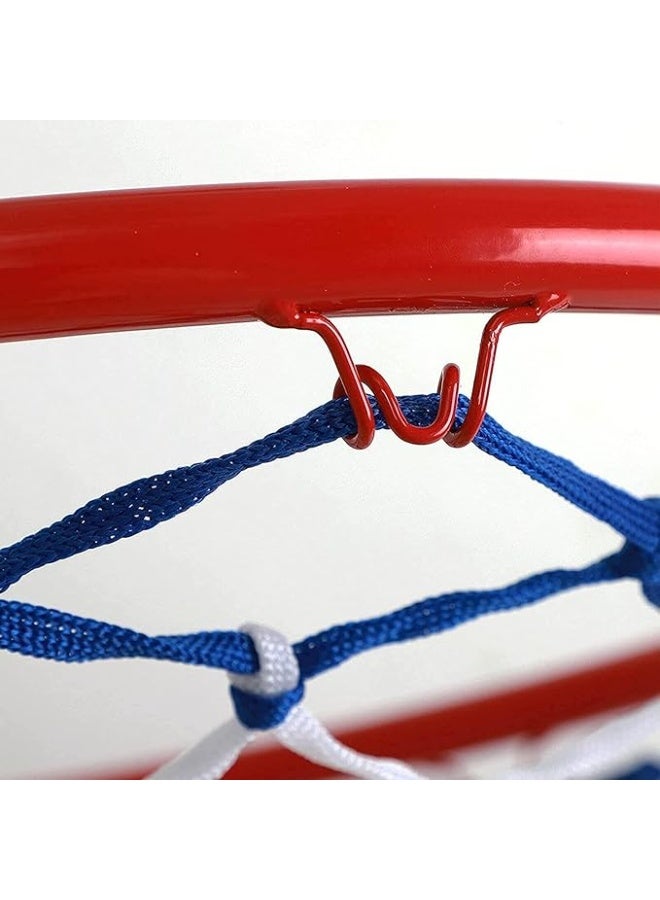 حلقة كرة سلة فردية مع طوق كلاسيكي ومتين للعب في الهواء الطلق. - Image 2