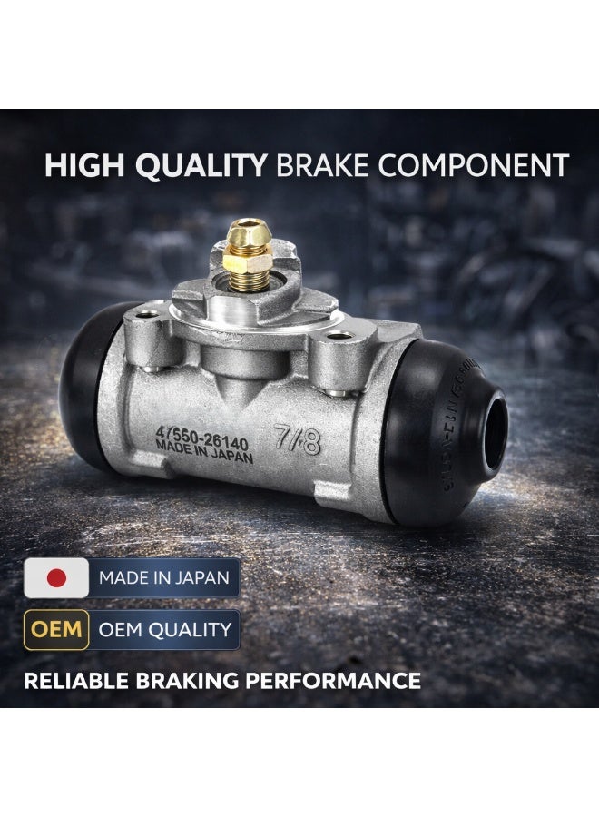 DBL Wheel Cylinder 47550-26140 For Hiace 2006–2017 Silver Made In Japan - Image 4