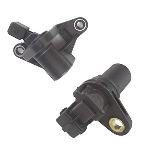 higherbro 2pcs Crankshaft + Camshaft Position Sensor Kits for 1998-2010 Mercury Mountaineer 4.0L; 2001-2005 2007-2010 Ford Explorer Sport Trac 4.0L - Image 1