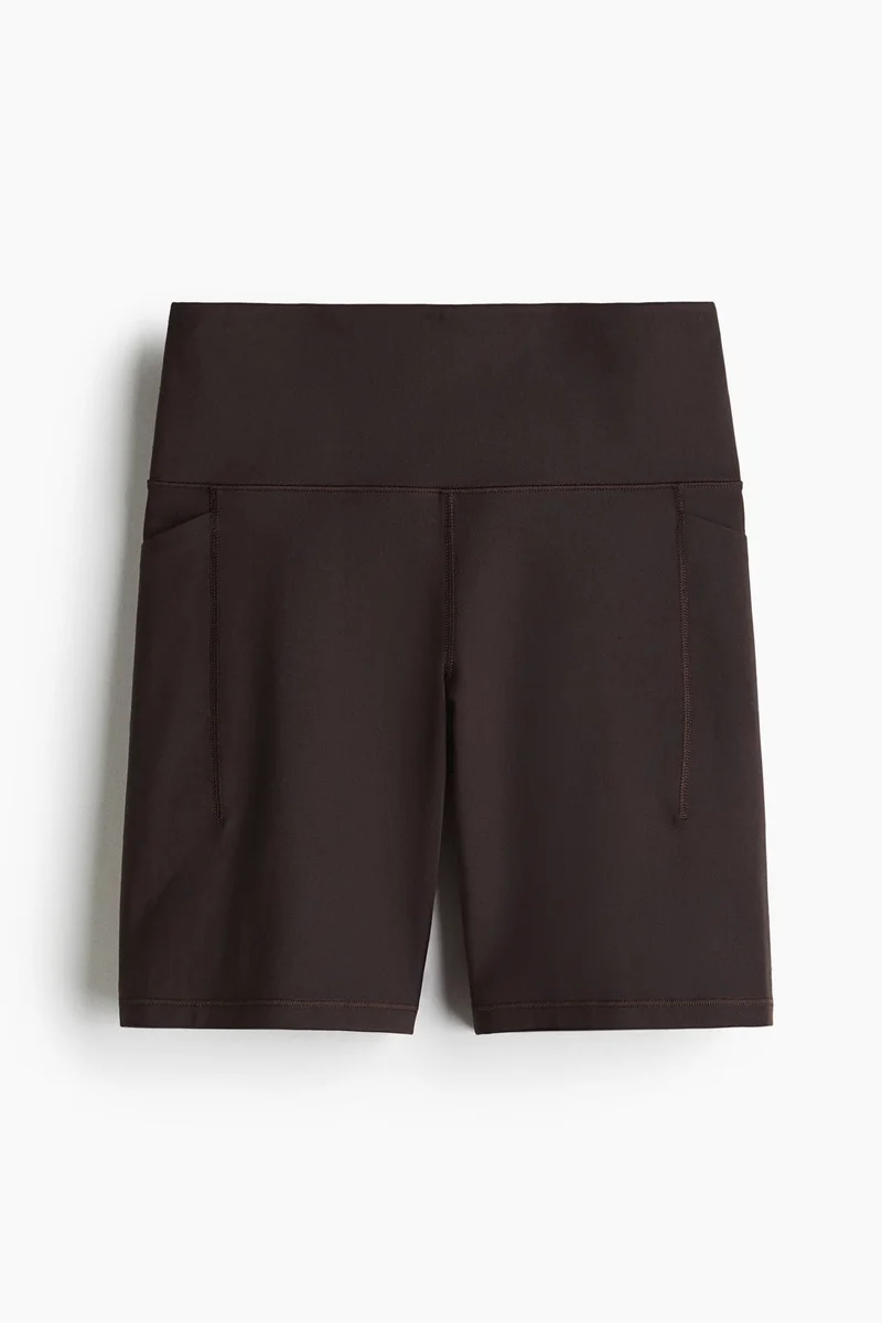 H&M Pocket-detail sports cycling shorts in DryMove™