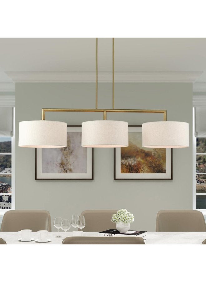 Y-LIGHTS Modern Ceiling Light Fixture - Gold&White - Decorative Hanging Lamp - Image 1