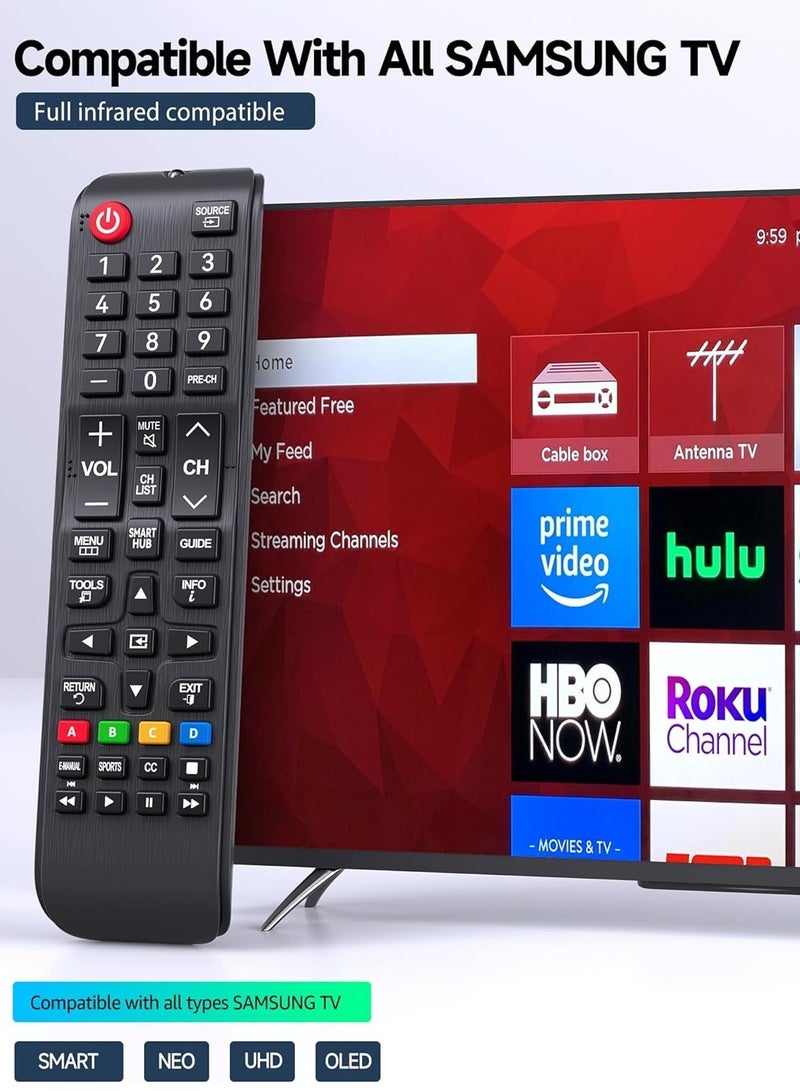 Universal Remote Control for All Samsung Smart LCD, LED, SUHD, UHD, and 3D TVs - Image 3