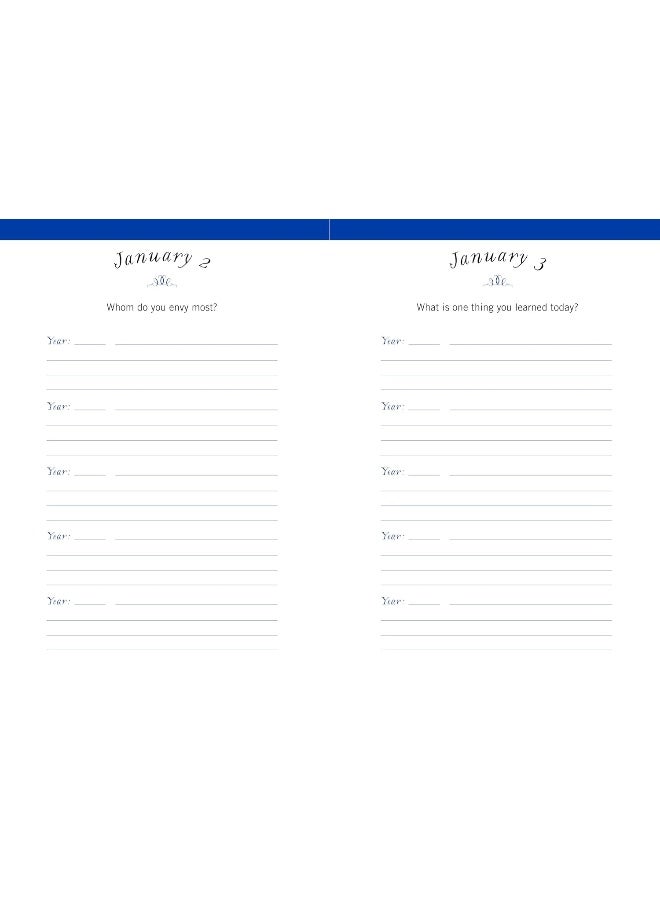 One Question a Day (Neutral): A Five-Year Journal: A Personal Time Capsule of Questions and Answers  - Image 2