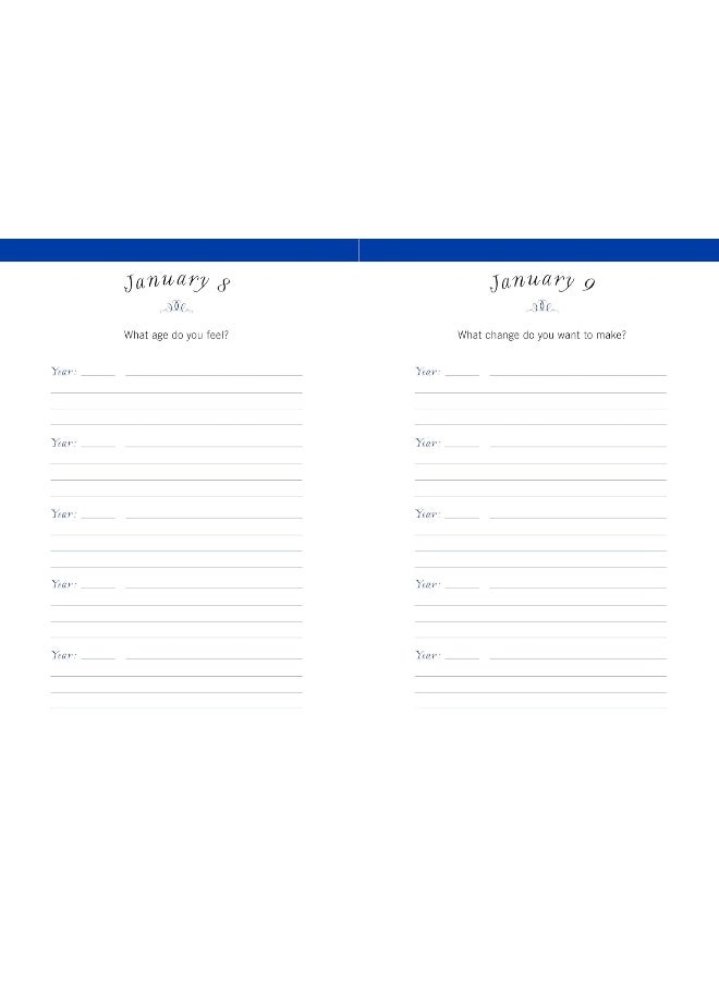 One Question a Day (Neutral): A Five-Year Journal: A Personal Time Capsule of Questions and Answers  - Image 5