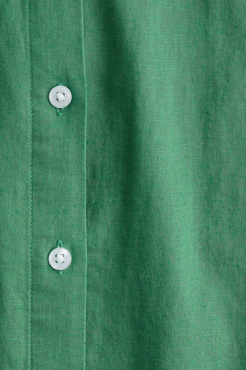 اتش اند ام Linen-Blend Shirt