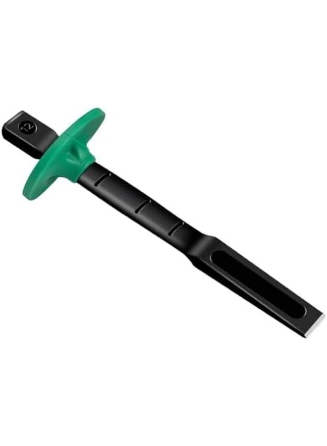 12 Inch Masonry Chisel 65CR13 Steel Heat Treated Shock Absorbing Handle - Image 2