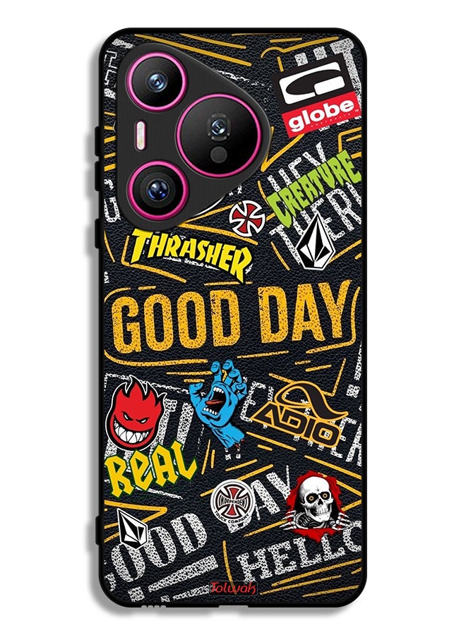 Tolwak Huawei Pura 70 Protective Case Cover Good Day - Image 1