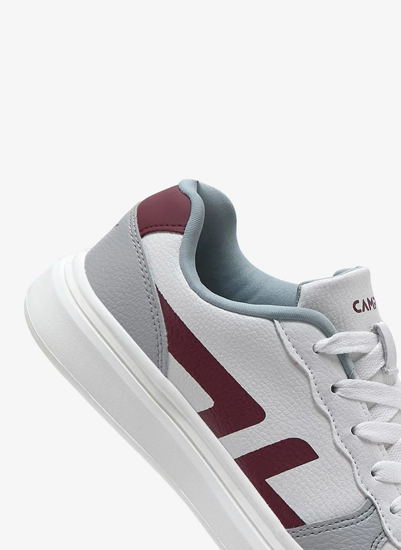 Campus VACRO Women Vacro Memory Foam Lace-Up Sneakers-Grey for Women | Best Price UAE