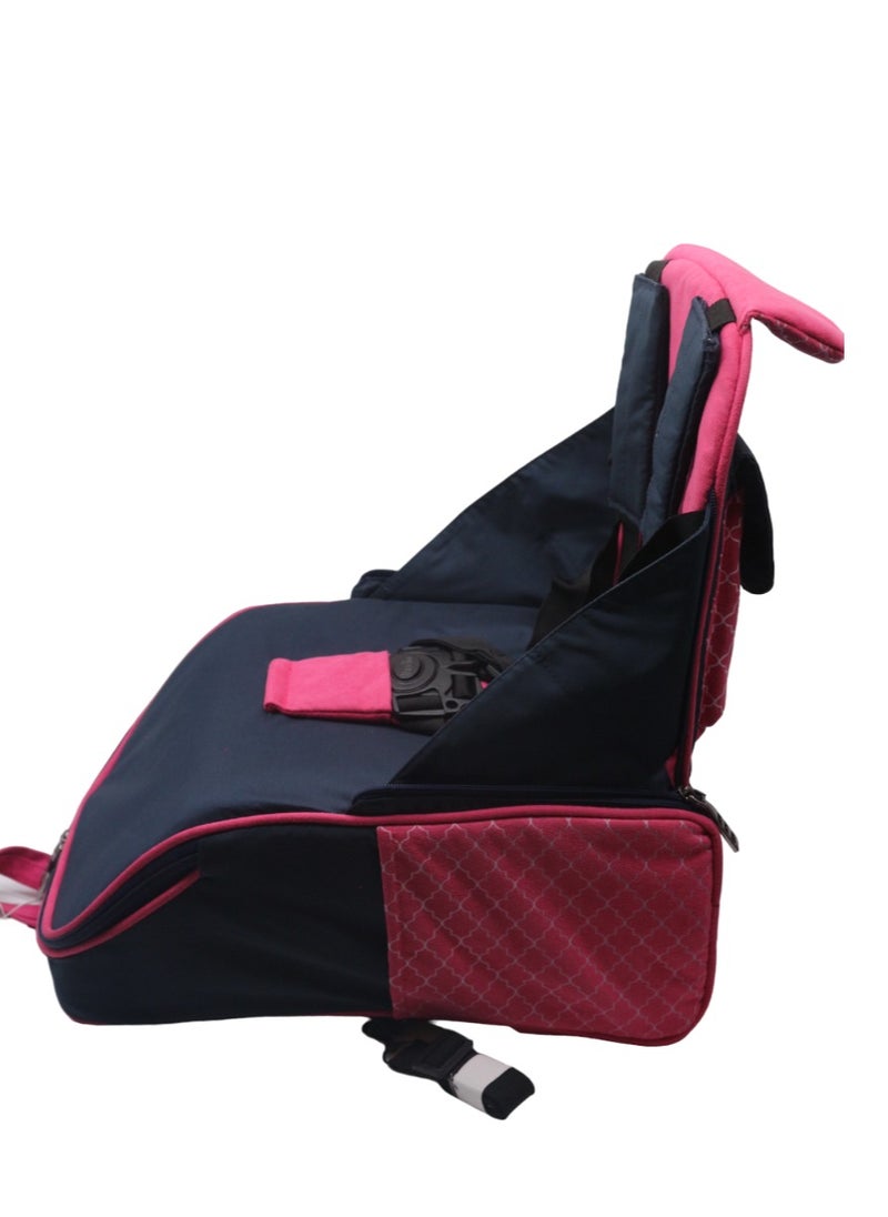Gharibo Bags Moms bag & portable dining chair for baby ,multi-function backpack with Large capacity two in one - Motifs.  - Image 1