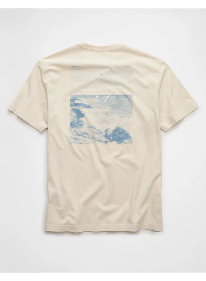 American Eagle AE Logo Graphic T-Shirt