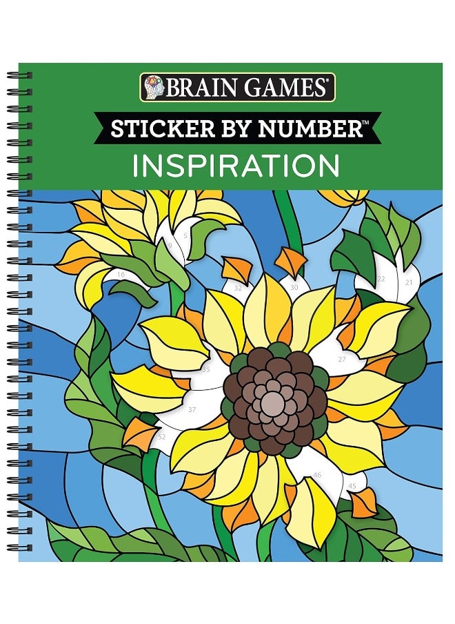 Brain Games - Sticker by Number: Inspiration  - Image 1