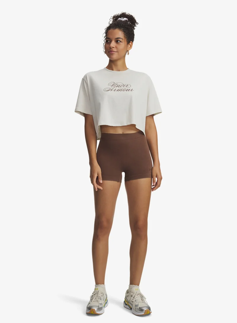 UNDER ARMOUR  Seamless Shorty Shorts for Women | Best Price UAE