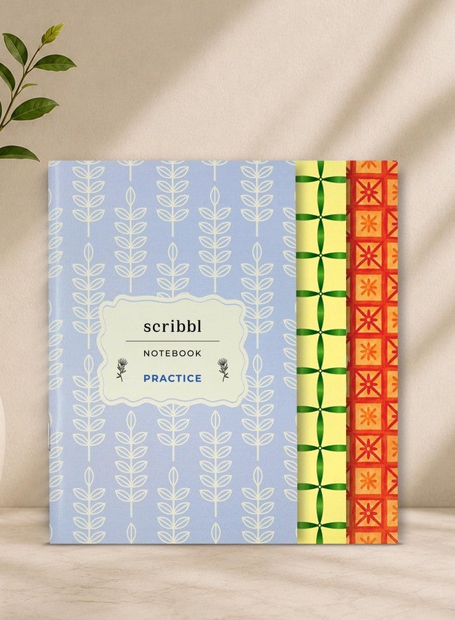 DOODLE Set of 3 B6 Notebooks | 12 x 18 cm Soft Cover | 76 Pages Each | Compact Ruled Scribbl Notebooks for Notes, Plans, Practice, Journaling, School, College & Everyday Writing - Image 1