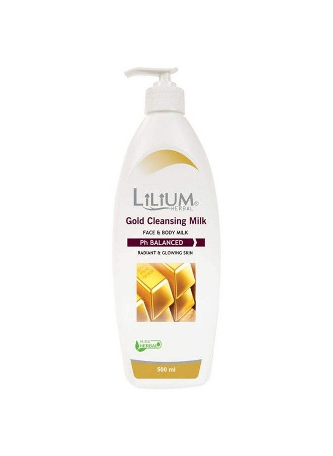 LILIUM Herbal Skin Care Gold Combo Kit (500Gm Each) Pack Of 4Gc665  - Image 3