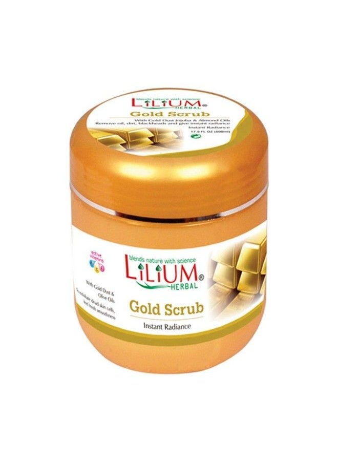 LILIUM Herbal Skin Care Gold Combo Kit (500Gm Each) Pack Of 4Gc665  - Image 4