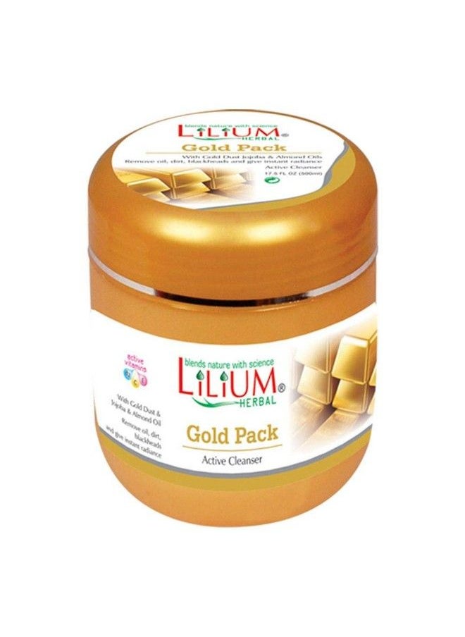 LILIUM Herbal Skin Care Gold Combo Kit (500Gm Each) Pack Of 4Gc665  - Image 5