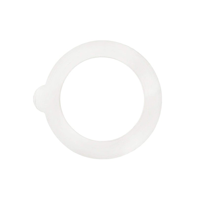 Bormioli Rocco Glass Co 6 Piece Fido Jar Replacement Gaskets, 3.25", White - Image 1