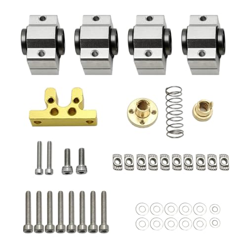 Doesbot Doesbot CNC 3018 X-axis Upgrade Kit Matching for CNC Z-axis Sliding Table (Suitable for 10mm Diameter Optical Axis)  - Image 2