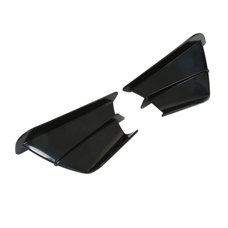 Motorcycle Winglet Glossy Black 3D Curved Surface Design Motorcycle Side Spoiler - Aerodynamic Downforce Increase Motorcycle Fairing Winglets for R1 R3 R25 NINJA400 Z900 CBR650 - Image 4