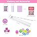 GUSTARIA American Mahjong Game Set 166 Pink Tiles Pink Bag and Accessories 4 AllinOne Transparent RackPushers Mahjong Tiles Set - Image 4