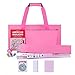 GUSTARIA American Mahjong Game Set 166 Pink Tiles Pink Bag and Accessories 4 AllinOne Transparent RackPushers Mahjong Tiles Set - Image 2
