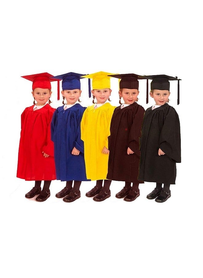 Fancydresswale Fancydresswale Convocation Gown Graduation Dress (Black, 7-9 Years) - Image 1