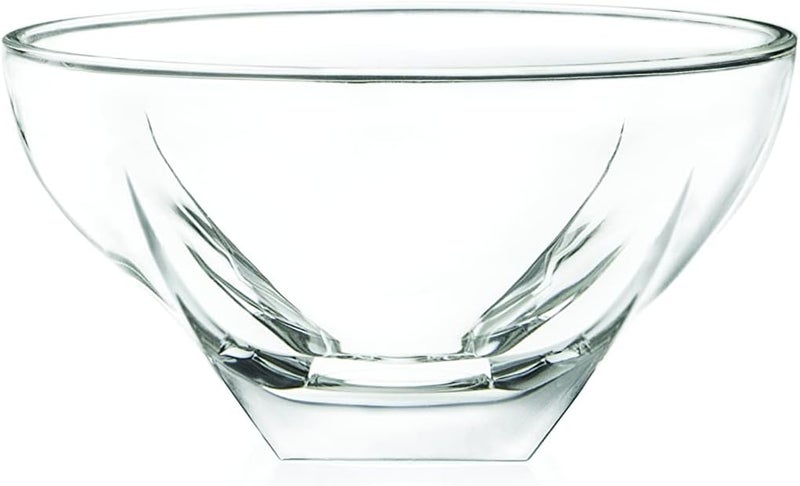 Barski Glass Bowl  For Dessert  Salad  Pasta  Fruit  Nuts  Chocolate  Set of 6 Bowls  Designed  52 Diameter  Made in Europe - Image 2