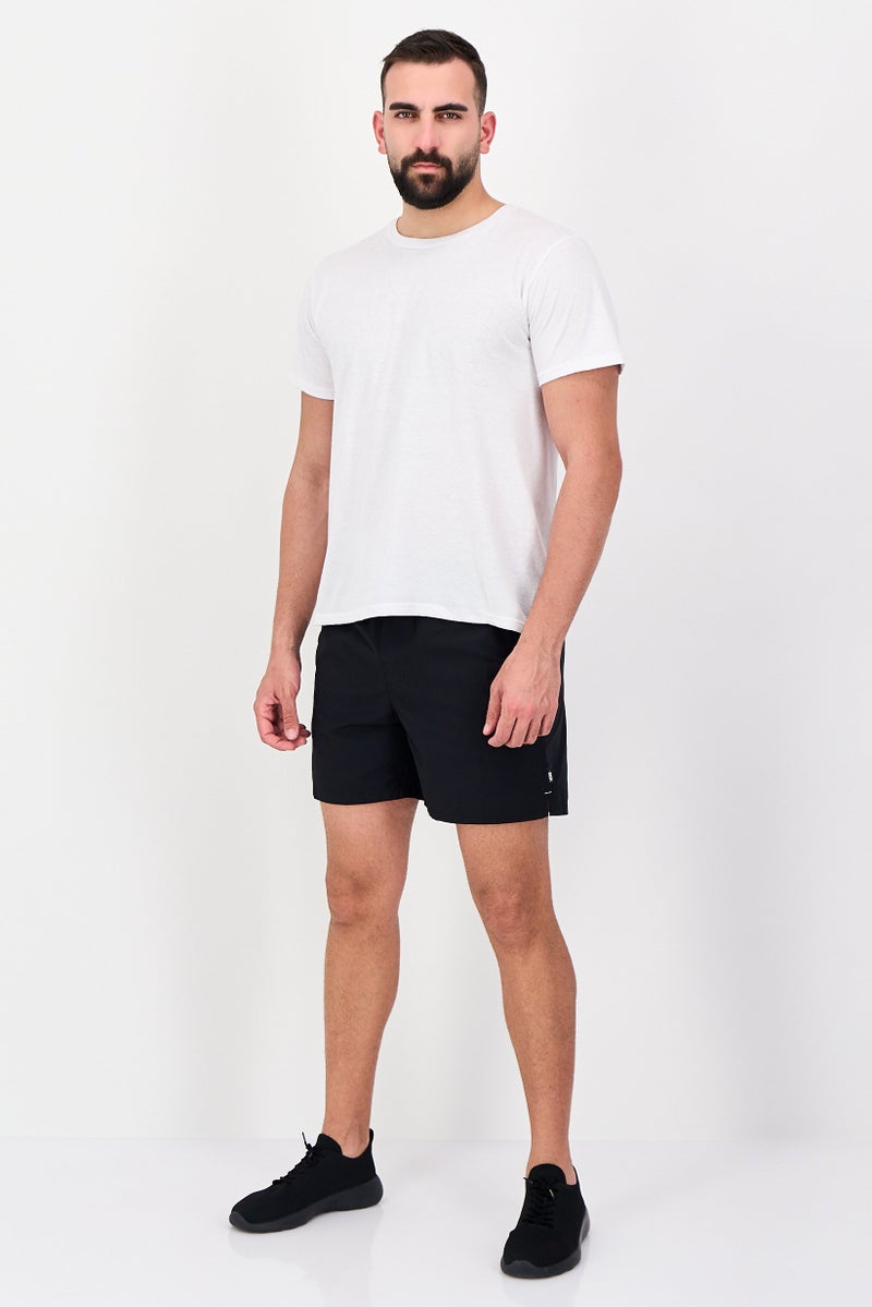 VANS Men Plain Basic Shorts, Black - Image 2