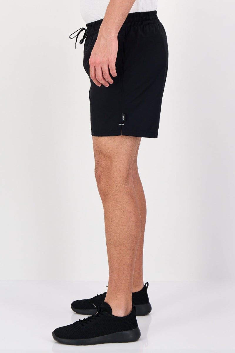 VANS Men Plain Basic Shorts, Black - Image 3
