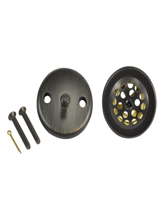 DANCO Trip Lever Tub and Bath Drain Trim Kit with Overflow Plate, Oil Rubbed Bronze, 1-Pack (10580) - Image 2