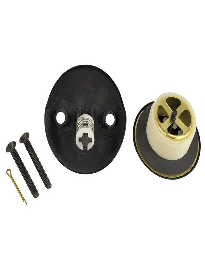 DANCO Trip Lever Tub and Bath Drain Trim Kit with Overflow Plate, Oil Rubbed Bronze, 1-Pack (10580) - Image 3