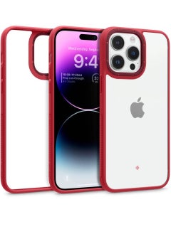 ZOOMEE Ultra Protective Anti-Scratch Super Classic Case Cover For Apple iPhone 14 Pro Red  - Image 3