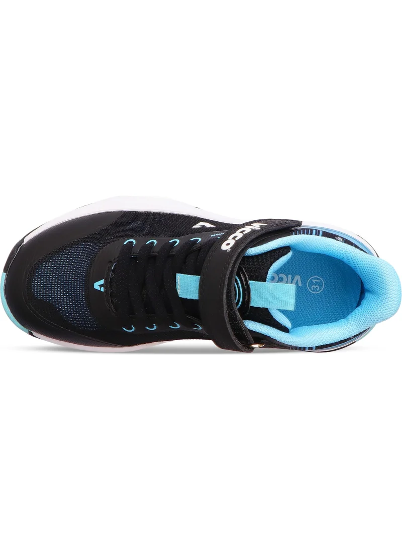 فيكو Pijo Velcro Boys Basketball Shoes 346.24Y.116 Black